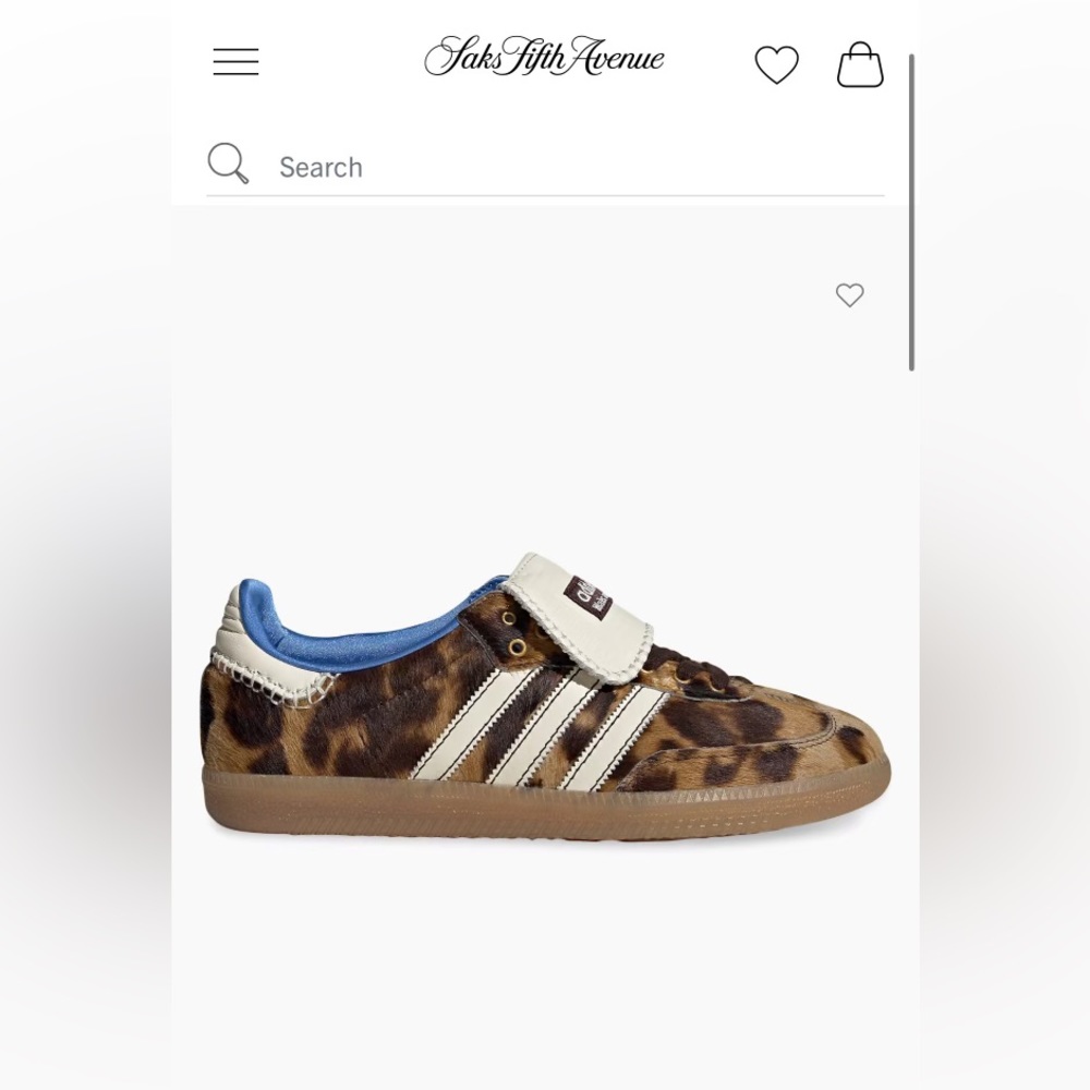 Adidas Wales Bonner Pony Leo Samba size 7 Shoe. Brand New in Box